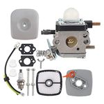 Carbhub C1U-K54A Carburetor Kit for Echo 2-Cycle Mantis Tiller/Cultivator C1U-K54 C1U-K82 C1U-K17 C1U-K27 C1U-K27A C1U-K27B C1U-K46 7222 722E 7222M 7225 7230 7234 7240 7920 7924