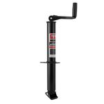 TYT 5000 lbs A-Frame Trailer Jack, 15" Vertical Travel, Heavy Duty Top Wind Jack with Foot Plate for RV, Cargo, and Utility Trailers Tongue, Black