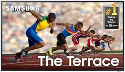 Samsung 65-Inch Class Neo QLED 4K The Terrace Full Sun, Neo Quantum HDR+, Dolby Atmos, Weatherproof, Outdoor TV, Anti-Reflection, Smart TV w/Alexa Built-in, (QN65LST9DAFXZA, 2024)