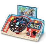 Melissa & Doug PAW Patrol Rescue Mission Wooden Dashboard - Kids Activity Board, Toddler Sensory Toys, Pretend Play Driving Toy, Paw Patrol Toys for Kids Ages 3+