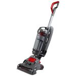 AGARO Royal Upright Bagless Vacuum Cleaner, Home Use,Pet Hair Removing,Cyclonic Suction System,75 Air Watts Suction Power, Rolling Brush, Dry Vacuuming, 170° Swivel Steering, Grey and Red, HEPA Filter