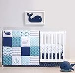 The Peanutshell Nautical Crib Beddi