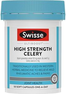 Swisse Ultiboost High Strength Celery - Reduces Joint Pain & Inflammation - 50 Capsules