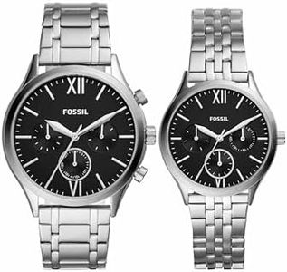 Fossil Fenmore Silver Analog Watch BQ2469SET