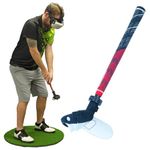 DeadEyeVR - DriVR Golf Club for Meta Quest 3 and Pro - Realistic VR Golf Simulator Handle - Weighted VR Golf Club Grip for Enhanced Play