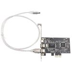 VBESTLIFE PCIE Firewire Card, IEEE 1394 PCI Express Controller, 1394a Firewire 800 Adapter with Firewire Cable, 3 Ports, 2x 9 Pin, 1x 6 Pin