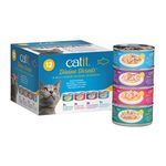 Catit Wet Cat Food, Divine Shreds in Jelly, Tuna Multipack, 12 x 85 g Cans, Cat Food Wet, Cat Wet Food, Wet Cat Food Pate, Canned Cat Food, Kitten Wet Food, Nourriture Pour Chat, Manger Pour Chat