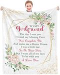 Valentines Day Gifts for Girlfriends Gifts for Girlfriend Valentine Gifts for Her Romantic Gifts for Her Anniversary Birthday Ideas Valentines Decorations Soft Warm Throw Blanket 60"x50"