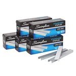 Swingline Staples, Standard, 1/4 Inch Length, 5000/Box, 5 Boxes (7471135101), Silver