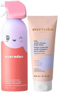 Evereden Kids Cloud Body Wash (6.7 fl. oz., Juicy Citrus) : Creamy Nourishing Cloud-Like Texture and Kids Multi-Vitamin Body Lotion, Gentle & Non-Toxic Moisturizing Kids Lotion