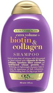 Ogx Extra Strength Extra Volume + Biotin & Collagen Shampoo For Fine Hair 385mL