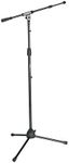 Gator GFW-MIC-2000 Mic Stand Standard Tripod w/Telescoping Boom 0 Black