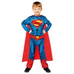 (PKT) (Fix 2/1000) (9910128) Child Boys Sustainable Superman Costume (2-3yr)