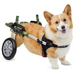 Corgi Dog Wheelchair - for Small Dogs 18-40+ Pounds - Veterinarian Approved - Dog Wheelchair for Back Legs