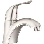 Dura Faucet DF-NML202-SN RV Single Lever Bathroom Faucet (Brushed Satin Nickel)