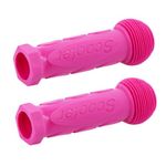 Gladeer Scooter Grips Handlebar for Razor Segway Micro Jetson 2/3/4 Wheels Kid Kick Scooters Handle, 2-Pack (Pink)