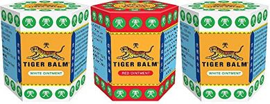 2 x White Tiger Balm + 1 x Red Tiger Balm (21g X 3pcs)