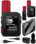 Garmin inReach Mini 3 Plus Rugged Global Satellite Communicator, Touchscreen Texting, Photo & Voice Messaging, Emergency SOS Messages & Battery Up to 350 Hours w/ Wearable4U Power Car/Wall Bundle
