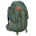 Kelty Redwing 50 – 50 Liter Internal Frame Backpack for Hiking, Backpacking, Travel, Hip Belt, Tailored Fit, 2023 (Duck Green)