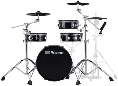 Roland VAD103 Premium 4-Piece Design V Streamlined Acoustic-Style Electronic Drum Kit with Shallow-Depth Shells and TD-07 Module (VAD103-1)