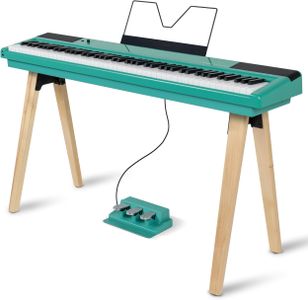 Alesis Recital 88-Key Digital Piano – Turquoise