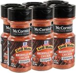 McCormick Grill Mates Nashville Hot Chicken Seasoning, 3 oz (Pack of 6)