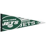 NFL 14522115 New York Jets Premium Pennant, 12" X 30"