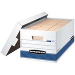Bankers Box Stor/File Medium-Duty Storage Boxes with Lift-Off Lid, Letter, 20-Pack, 0070110