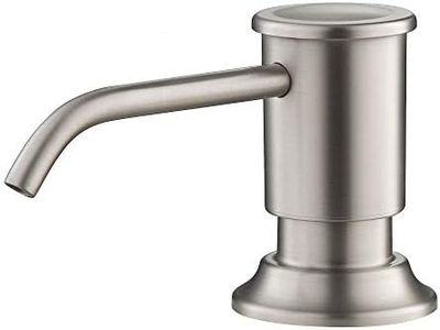 KRAUS Kitchen Soap and Lotion Dispenser in Spot Free Stainless Steel, KSD-80SFS