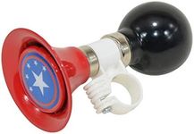 YL traV Kid Bike Horn for Boys and Girls Children Bicycle Horn Handlebar Ring Bell for Kids Bike (Black&Red)