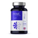 PRIME VITAMINS - CoQ10 100mg Vegan Capsules - Pure and Natural Ubiquinone Coenzyme Q10 for Heart Health, Energy Boost, Fertility, High Strength Supplement - 60 Capsules / 2 Months Supply - Made in UK