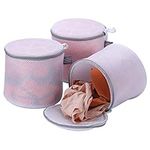 Kimmama Pack of 3 Delicate Bra Washing bag - High Permeability Sandwich Fabric Lingerie Laundry Bag- Underwear Bag for Bras,socks,Panty,Undershirt