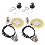 Sharplace 2x Universal Pickup Piezo Transducer Prewired Amplifier for Acoustic Guitar Violin Ukulele Banjo Box