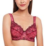 Enamor F046 Ultimate Shaper Slimming and Lifting Balconette Bra - Non-Padded • Wired • High Coverage Plum