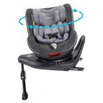 Babymore Kola 360° i-Size Car Seat - R129 Certified Designed for 0-4 Years, Secure Isofix Installation, Seamless 360° Rotation with Advanced Energy Absorbing Side Protection | Safety and Comfort