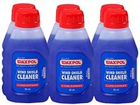 Waxpol Antifreeze Wind Shield and Headlamp Cleaner Concentrate 50ml (Pack of Six)