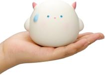 funnysquee Cute Horned Monster Squishies Toy,Stress Balls for Kids Adults,Small Monster Stress Relief Squeeze Toys for Kid Christmas Thanksgiving Birthday Gift Collect