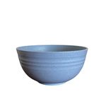 Irida Naturals Unbreakable Wheat Straw Serving Bowl - 6 Inch(Sky Blue)Eco-Friendly Microwave Safe Bowl,Dish Washer,Salad Bowl,Mixing Bowl Ideal For Snacks,Rice,Salad&Noodles,800 MLs