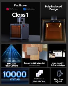 LaserPecker LP5 20W Laser Engraver – High Precision Desktop Cutter