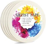 ETNRHP 4 Packs White Artist Tape fo