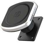 Scosche MP2AMPSPC-UB MagicMount Pro2 Universal Magnetic Car Phone Holder, Secure and Convenient with 360° Adjustable Head and Amps Mounting Plate Compatible with