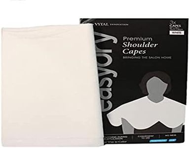 Easydry Premium Shoulder Capes - White by Easydry for Unisex - 1 Pc Cape