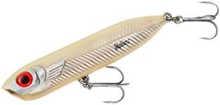 Heddon X9536-BONSL Chug'n Spook Jr. Fishing Bait, Bone/Silver, (1/2 oz)