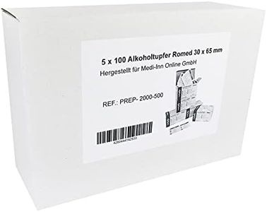 Tampons Alcool 30 X 65 mm Écouvillon Alkoholpads Divers Quantités (500 Pièces)