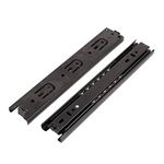 uxcell 9-Inch Drawer Slides, Full Extension Ball Bearing Slide Track Rail 37mm Wide 33lb Capacity, 1 Pair