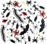 KUUQA Bugs Kit, 132 Pieces Plastic 