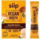 Siip Lion's Mane, Chaga, Shiitake Mushroom, great tasting miso broth, 4 Packets