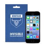 Minotaur Screen Protector for iPhone SE (2016) and iPhone 5S / 5C / 5, Super Clear (6 Screen Protectors)