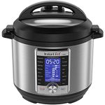 Instant Pot Ultra 60 Ultra 6 Qt 10-in-1 MultiUse Programmable Pressure Cooker, Slow Cooker, Rice Cooker, Yogurt Maker, Cake Maker, Egg Cooker, Saut ©, and more, Stainless Steel/Black