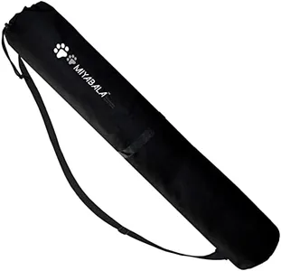 MIYABALA Dog Playpen Stakes Storage Bag, Dog Pen Fence Poles Organizer Bag with Carrying Strap, Suitable for All Dog Pens (40 Inches)…